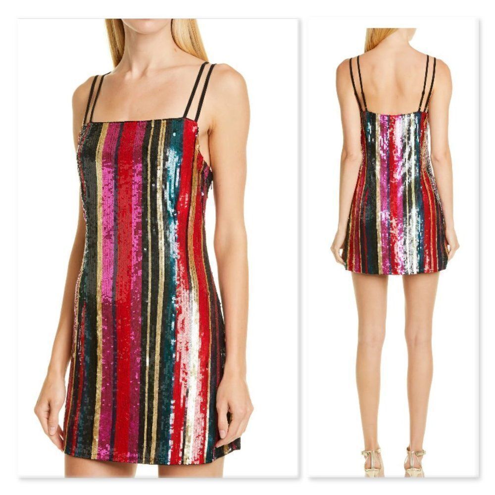 HANEY Sequin Mini Dress sz 12